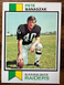 1973 Topps - #426 Pete Banaszak - Oakland Raiders