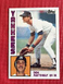 1984 Topps Don Mattingly #8 New York Yankees Stain On Back