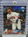 2018 Topps Chrome Ozzie Albies Refractor Rookie Card RC #72 Atlanta Braves