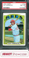 1972 TOPPS #705 PAT CORRALES REDS PSA 8 SET BREAK