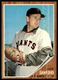 1962 Topps High# #538 Jack Sanford San Francisco Giants NR-MINT SET BREAK!