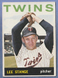 1964 TOPPS  LEE STANGE   HIGH #555    EX+  TWINS