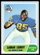 1968 Topps Lamar Lundy #80 Los Angeles Rams Football Card