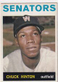 1964 TOPPS CHUCK HINTON WASHINGTON SENATORS #52 (REVIEW PICS) (VG-EX) JC-4046