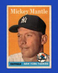 1958 Topps Set-Break #150 Mickey Mantle VG-VGEX (crease) *GMCARDS*