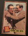 1962 Topps Baseball- Regular Tint #140 Lou Gehrig, Babe Ruth HoF