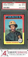 1975 TOPPS MINI #277 FRANK TAVERAS PIRATES PSA 8