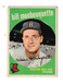 1959 Topps #173 Bill Monbouquette Nice Condition Combined Shipping Available 