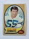 1970 Topps Lee Roy Jordan #71 football card Dallas Cowboys