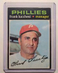 1971 Topps #119 Frank Lucchesi Philadelphia Phillies