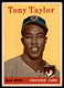 1958 Topps Tony Taylor #411 Rookie Vg-VgEx