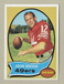 1970 TOPPS FOOTBALL CARD #130 JOHN BRODIE 49ER'S  EXNM