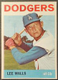 1964 TOPPS #411 LEE WALLS BASEBALL CARD - LOS ANGELES DODGERS