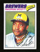 1977 Topps BASEBALL #255 GEORGE SCOTT NRMINT MILWAUKEE BREWERS (SB1)