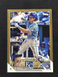 2023 Topps #167 Michael Massey Rookie Card Gold #1480/2023 Kansas City Royals