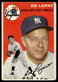 1954 Topps #5 Ed Lopat New York Yankees VG-VGEX NO RESERVE!