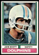 1974 Topps Set Break Jake Scott #305 NM-MT or BETTER