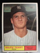 RALPH TERRY 1961 TOPPS #389 NEW YORK YANKEES MLB BASEBALL CARD EX PLUS