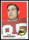 1969 Topps #192 Nick Buoniconti Miami Dolphins EX-EXMINT NO RESERVE!