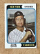 1974 Topps Duke Sims #398 EX