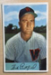 Bob Porterfield 1954 Bowman Baseball Card #24. EX, Washington Senators