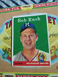 Original 1958 Topps Bob Rush #313 Baseball Card GD