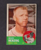 1963 TOPPS Baseball Card #302 Whitey Herzog Detroit Tigers EXMT O/C Vintage HOF