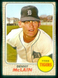 1968 TOPPS #40 DENNY McLAIN VGEX