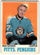 1970-71 O-Pee-Chee Ron Schock #91 SURFACE STAIN