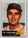 1953 Topps #218 Les Fusselman LOW GRADE St. Louis Cardinals Baseball Card