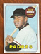 Vintage 1969 Topps Ollie Brown San Diego Padres Baseball Card #149