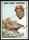 1967 Topps, #245, Curt Flood / STUNNING AND SHARP