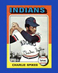 1975 Topps Set-Break #135 Charlie Spikes NM-MT OR BETTER *GMCARDS*