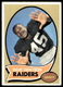 1970 Topps #31 Dave Grayson Oakland Raiders VG-VGEX SET BREAK!