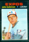 1971 TOPPS #628 JOHN BATEMAN EXMT