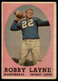 1958 Topps Bobby Layne #2 Vg