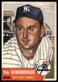 1953 Topps #213 Ray Scarborough New York Yankees VG-VGEX wrinkle SET BREAK!