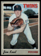 1970 Topps Jim Kaat #75 NrMint-Mint