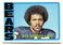 1972 Topps #223 Dick Gordon Football Card - Chicago Bears