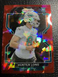 HUNTER LONG 2021 Panini Prizm RED ICE RC Rookie #414 Rams DOLPHINS