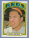 1972 TOPPS   DENIS MENKE     mid-high #586   NM/NM+   REDLEGS