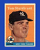 1958 Topps Set-Break #127 Tom Sturdivant EX-EXMINT *GMCARDS*