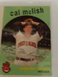 1959 TOPPS VINTAGE BASEBALL CARD #445 VG+, Cal Mclish Cleveland Indians Pitcher