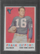 1959 TOPPS FOOTBALL #20 FRANK GIFFORD  NICE CARD