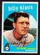 1959 TOPPS #299 BILLY KLAUS ORIOLES