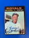 1971 topps baseball #91 Bob Lemon Kansas City Royals EX/MT