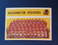 1960 Topps Washington Redskins Team Card #132 (see scan)