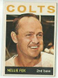 1964 Topps Baseball #205 HOF NELLIE FOX - HOUSTON COLT .45s