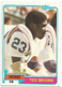 1981 Topps Rookie Football Card #247 Ted Brown / Minnesota Vikings