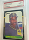 1987 Donruss #361 Barry Bonds - PSA 8 NM-MT - RC Rookie Card  - Pirates